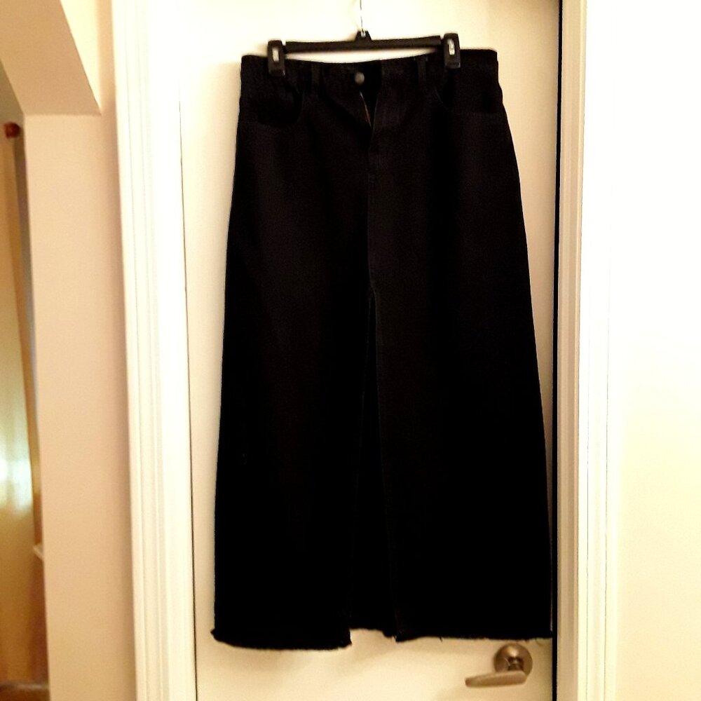 Urban Outfitters black jean skirt, medium, like new